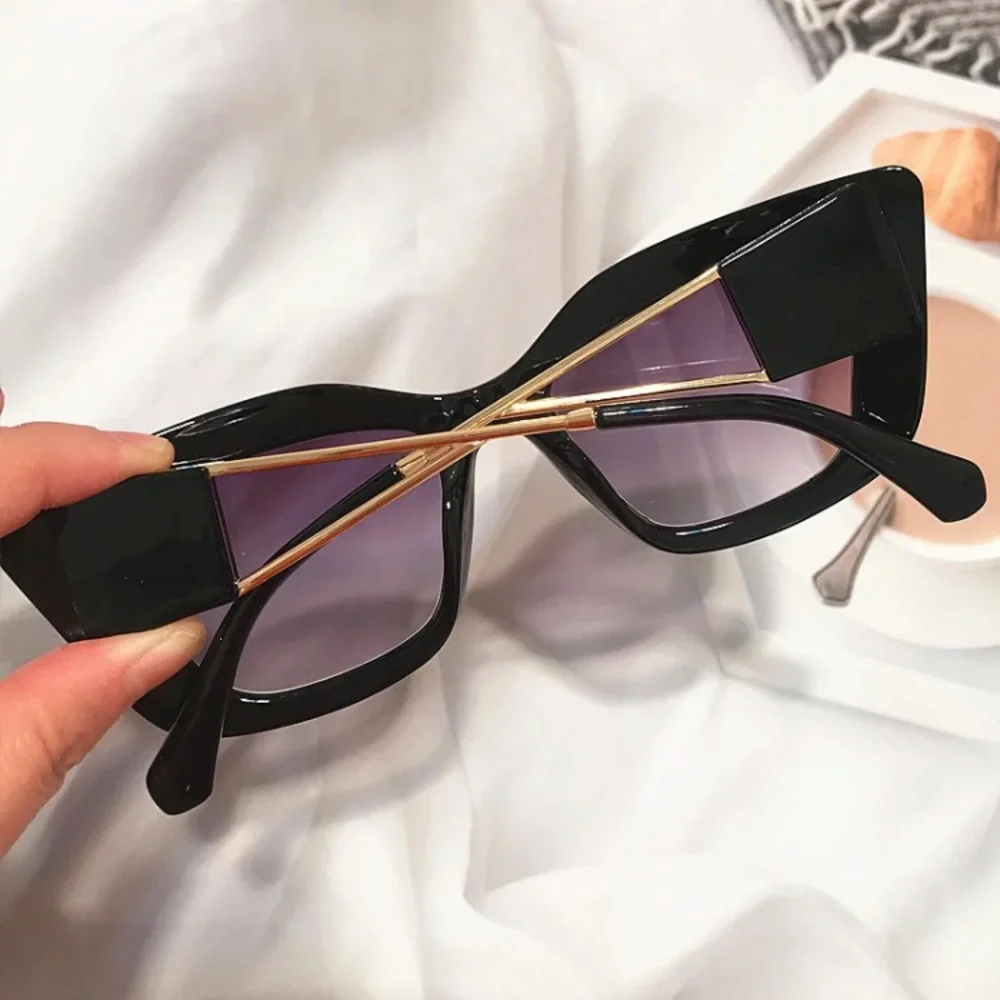 *Price Drop* Black Cat eye Gold Arm Sunglasses - Picture 3 of 4